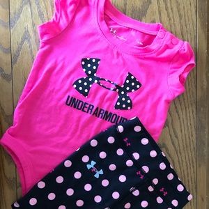Baby Girl Under Armour 0-3 month